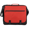 Bullet Red Anchorage Double Clip Messenger Bag