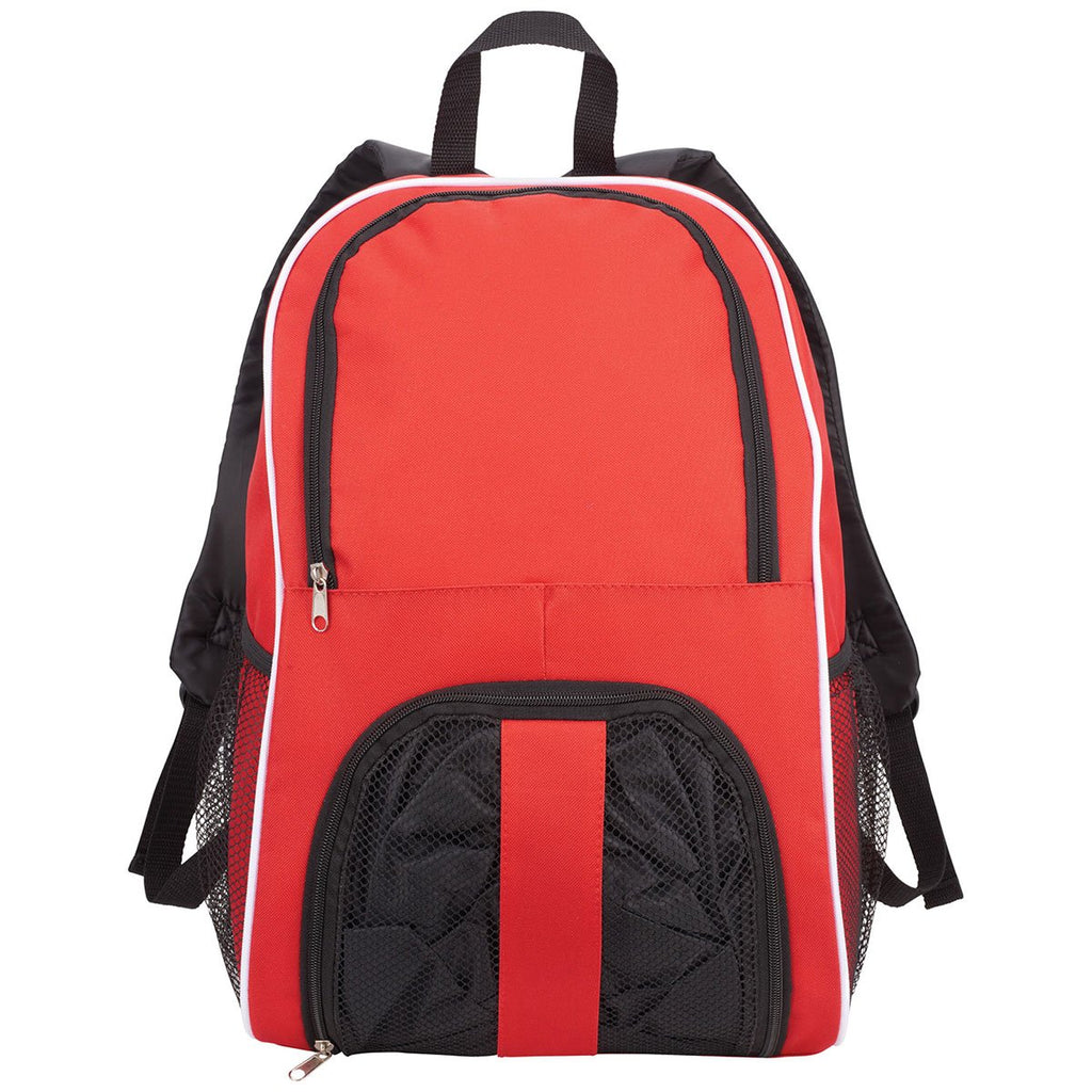 Bullet Red Sporting Match Ball Backpack