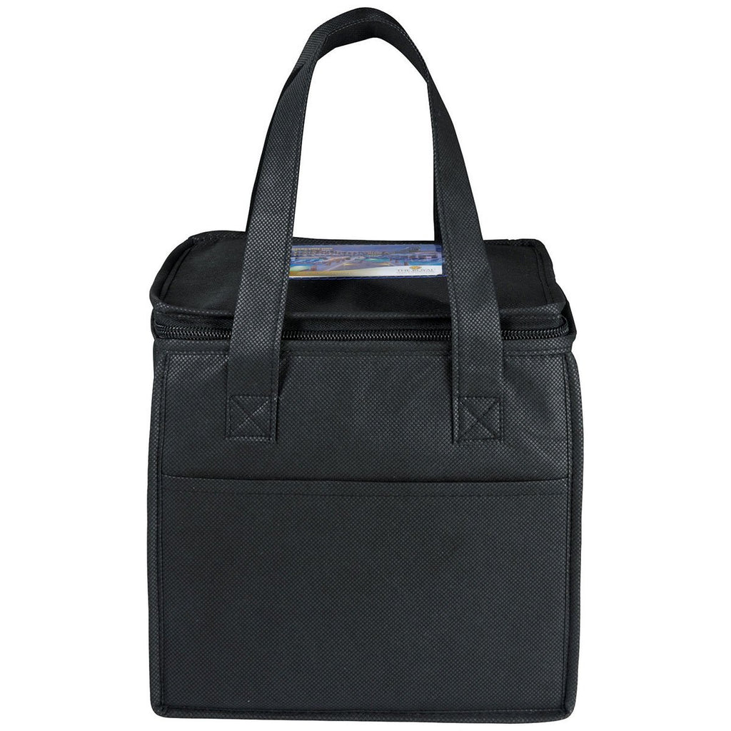 Bullet Black Cube 9-Can Non-Woven Lunch Cooler