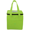 Bullet Lime Green Cube 9-Can Non-Woven Lunch Cooler