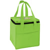 Bullet Lime Green Cube 9-Can Non-Woven Lunch Cooler