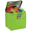 Bullet Lime Green Cube 9-Can Non-Woven Lunch Cooler