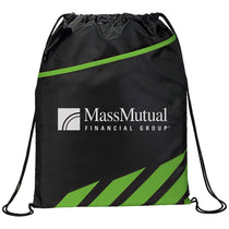 Bullet Lime Green Flash Drawstring Sportspack