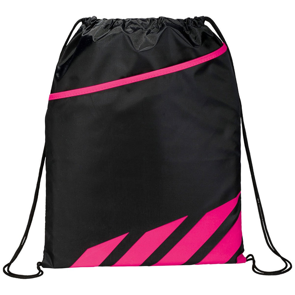 Bullet Magenta Flash Drawstring Sportspack