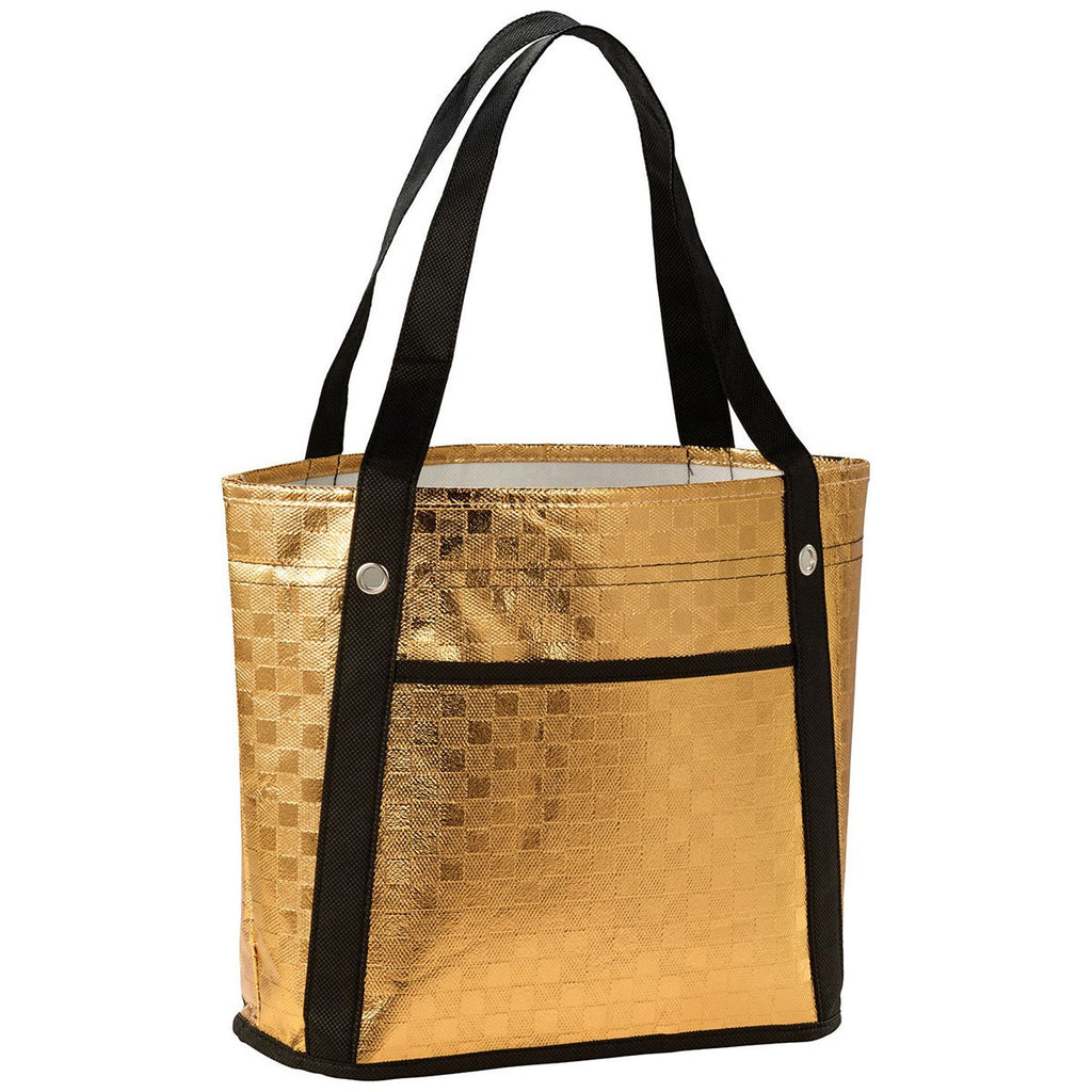 Bullet Gold Metallic Mini Gift Tote
