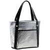 Bullet Silver Metallic Mini Gift Tote