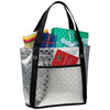 Bullet Silver Metallic Mini Gift Tote