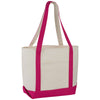 Bullet Magenta Classic 12oz Cotton Canvas Boat Tote