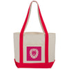 Bullet Red Classic 12oz Cotton Canvas Boat Tote