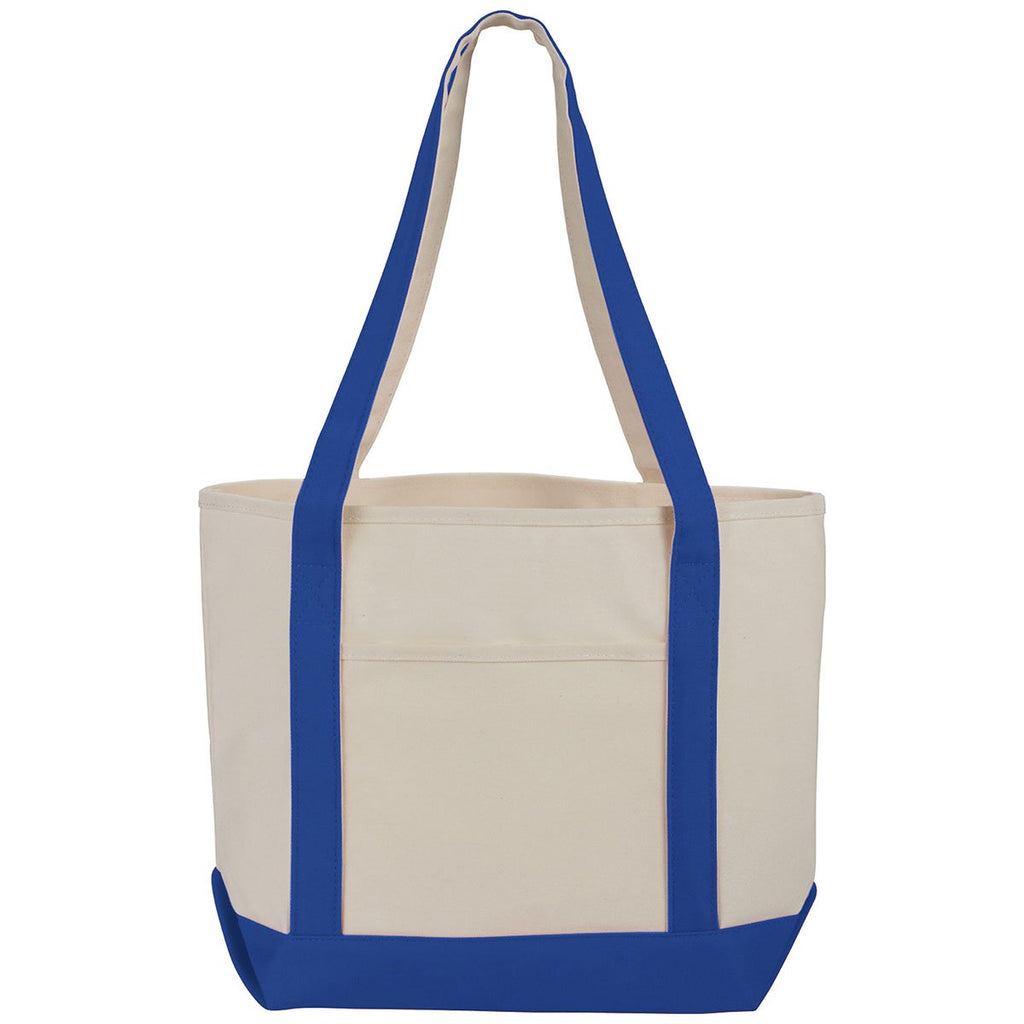 Bullet Royal Blue Classic 12oz Cotton Canvas Boat Tote