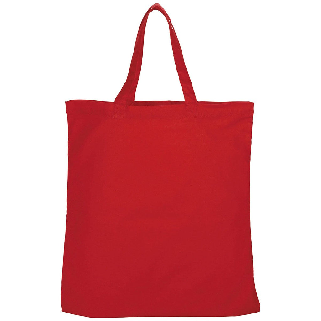 Bullet Red Virginia 3.5oz Cotton Canvas Tote