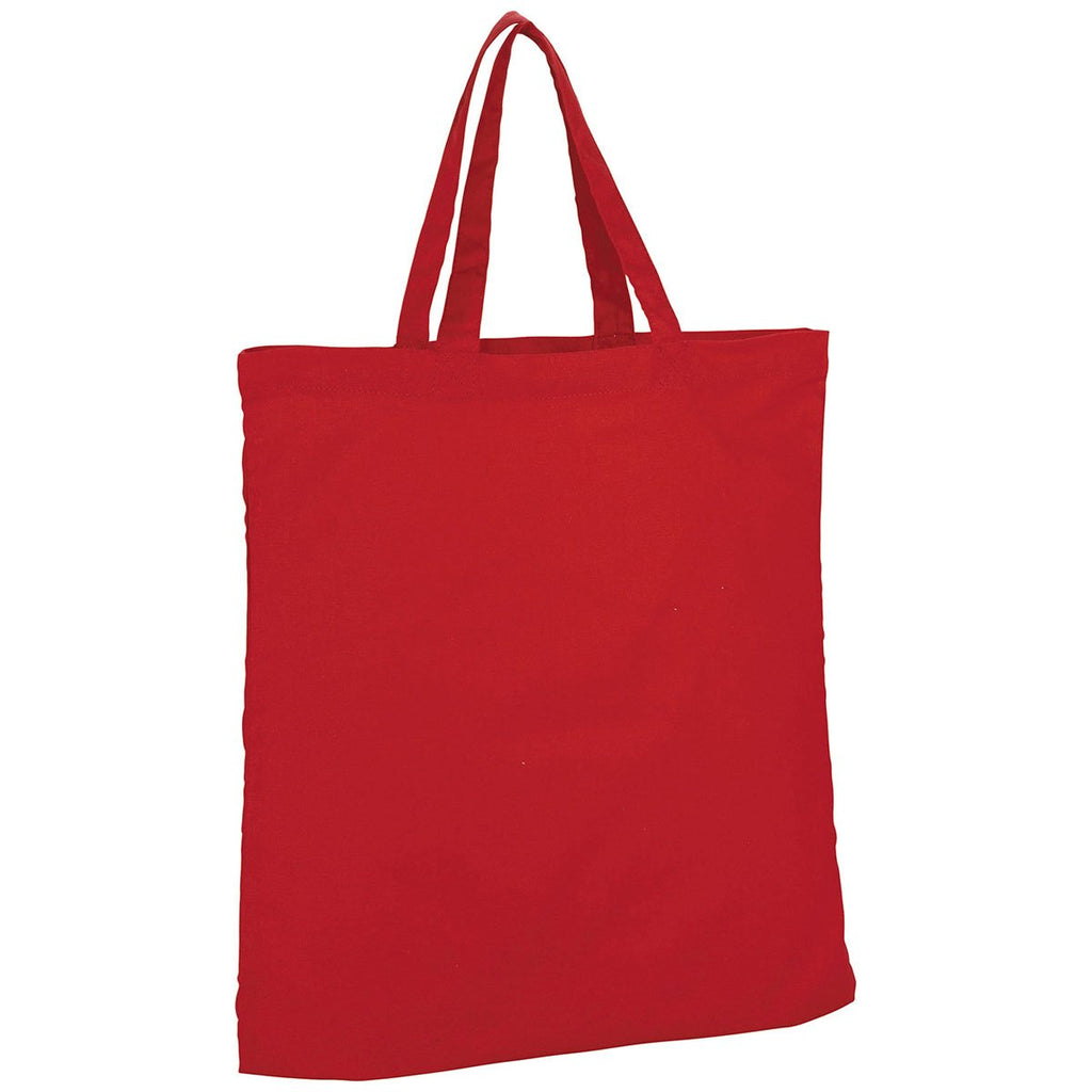 Bullet Red Virginia 3.5oz Cotton Canvas Tote
