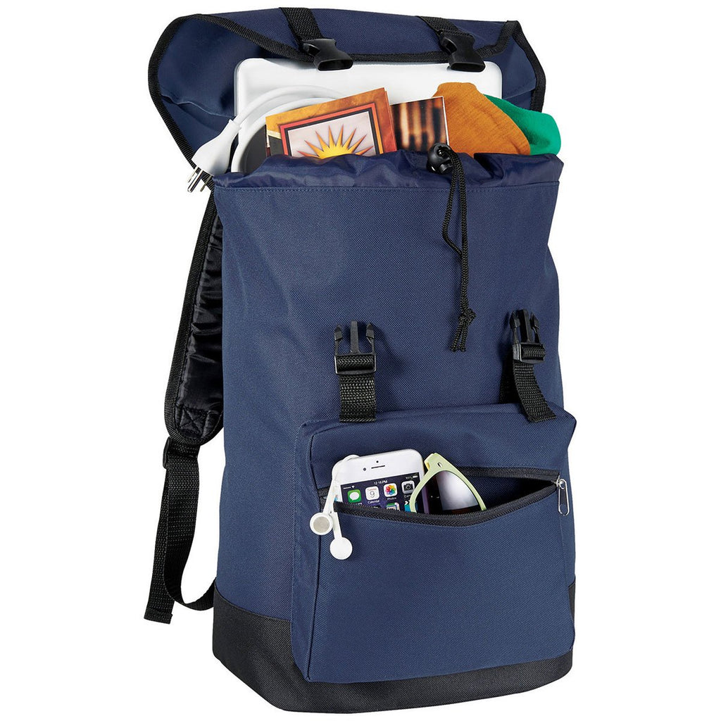 Bullet Navy Blue American Style 15" Computer Backpack
