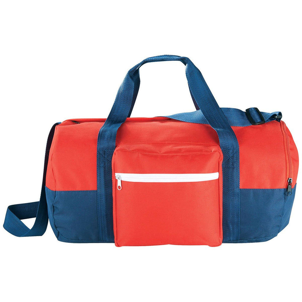 Bullet Red American Style 19" Duffel Bag