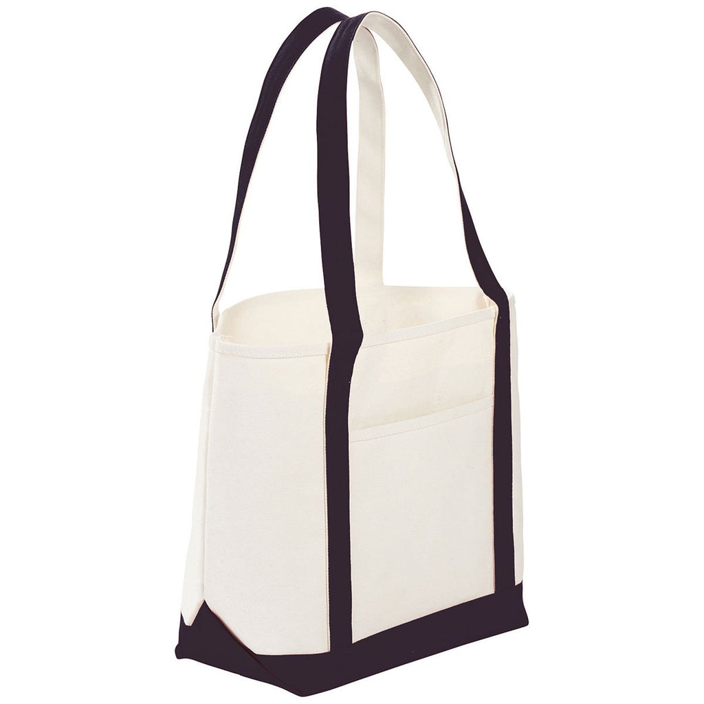Bullet Black Atlantic 18oz Cotton Canvas Boat Tote