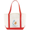 Bullet Red Atlantic 18oz Cotton Canvas Boat Tote