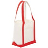 Bullet Red Atlantic 18oz Cotton Canvas Boat Tote