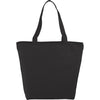 Bullet Black Maine 8oz Cotton Canvas Zippered Tote