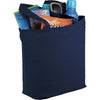 Bullet Navy Blue Maine 8oz Cotton Canvas Zippered Tote