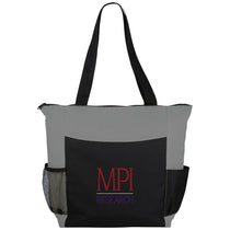 Bullet Grey Grandview Zippered Convention Tote