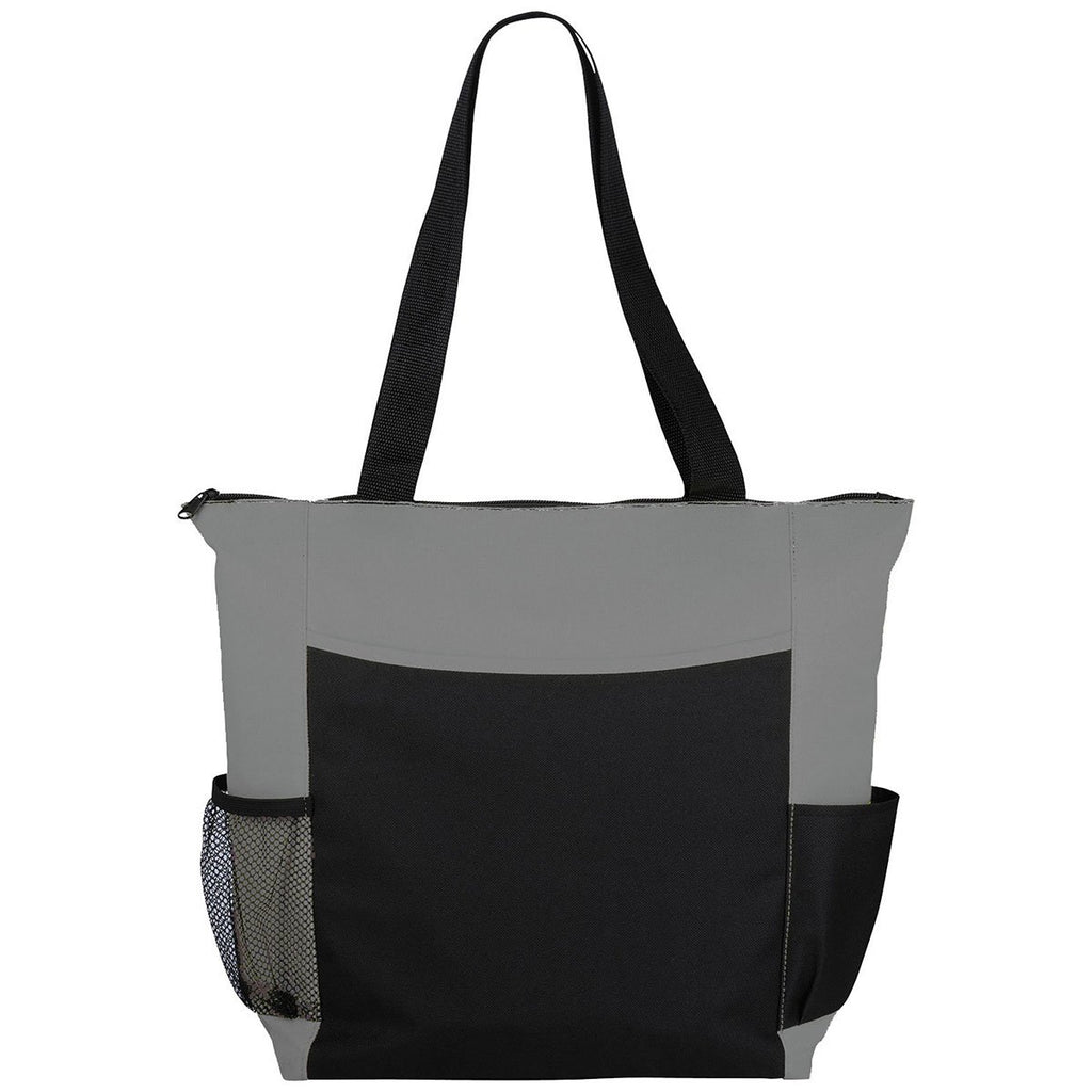 Bullet Grey Grandview Zippered Convention Tote