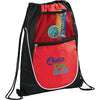 Bullet Red Locker Mesh Pocket Drawstring Bag