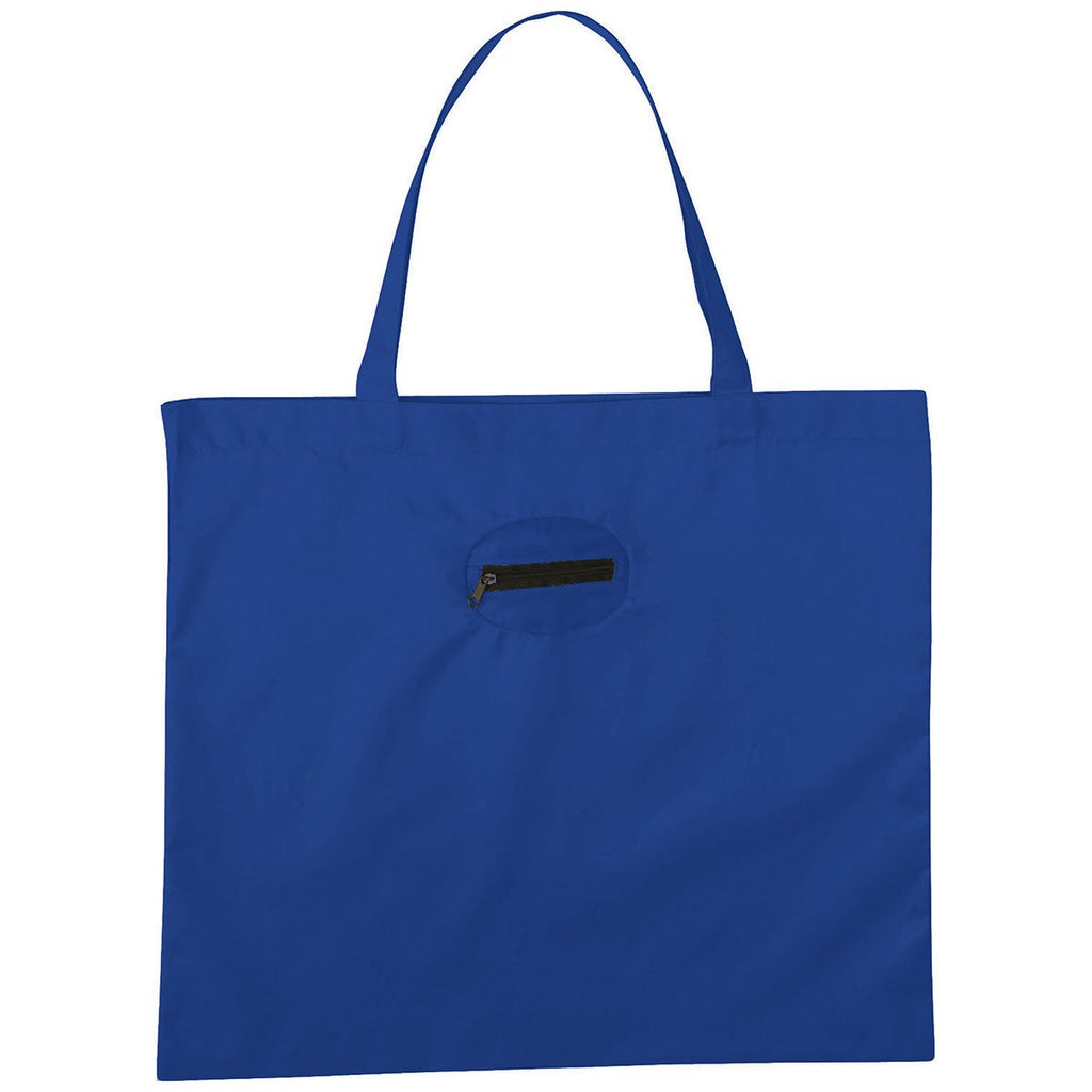 Bullet Royal Blue Takeaway Fold Up Shopper Tote