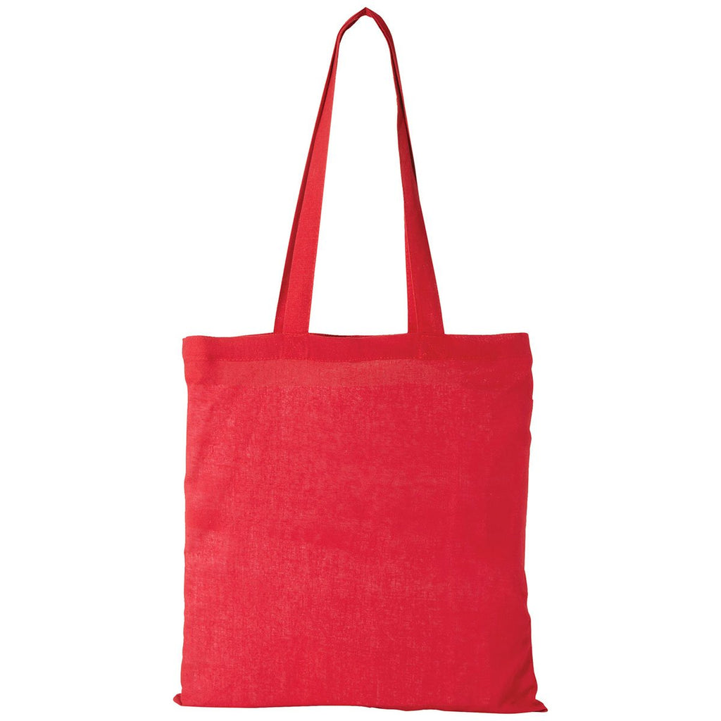 Bullet Red Carolina Cotton Canvas Convention Tote
