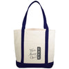 Bullet Navy Blue Casablanca 10oz Cotton Canvas Boat Tote
