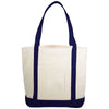 Bullet Navy Blue Casablanca 10oz Cotton Canvas Boat Tote