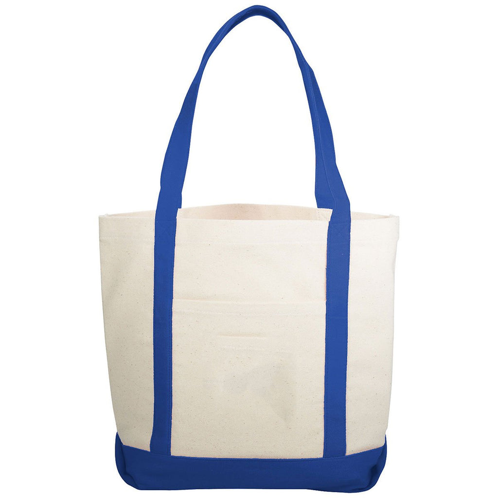 Bullet Royal Blue Casablanca 10oz Cotton Canvas Boat Tote