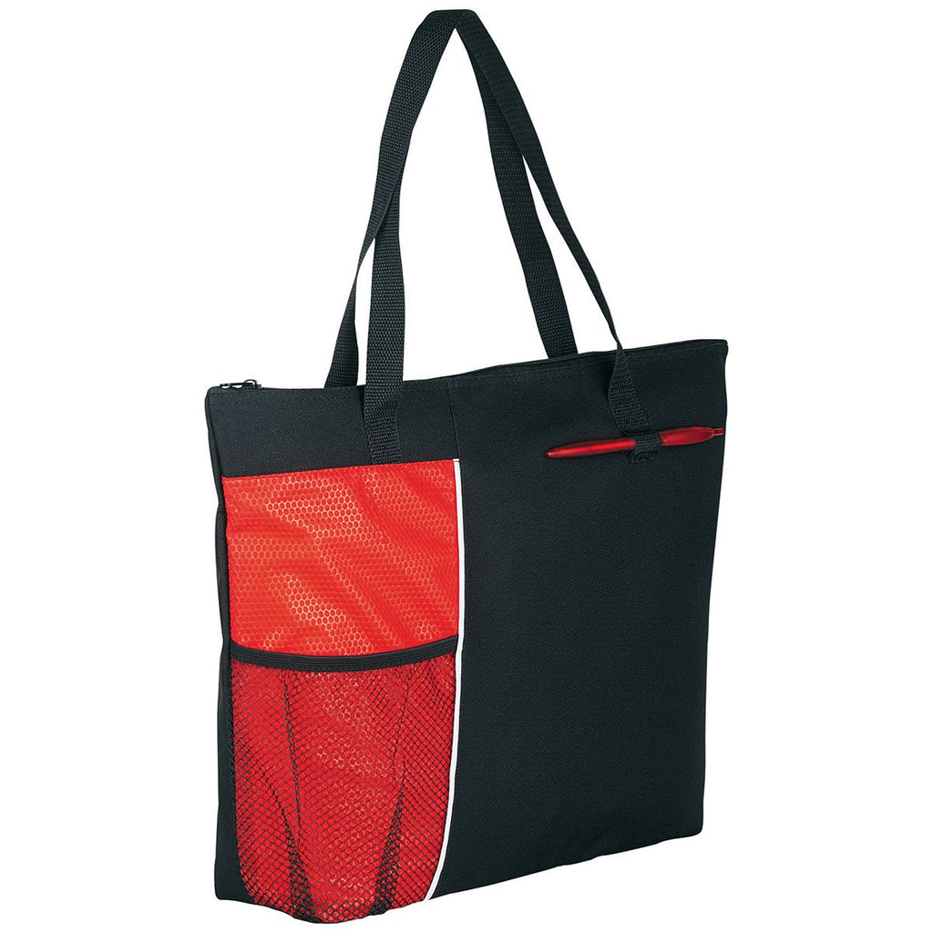 Bullet Red Touch Base Convention Tote