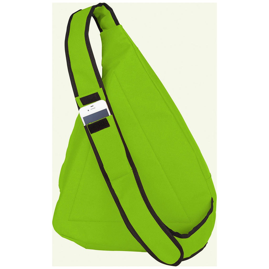 Bullet Lime Green Brooklyn Deluxe Sling Backpack