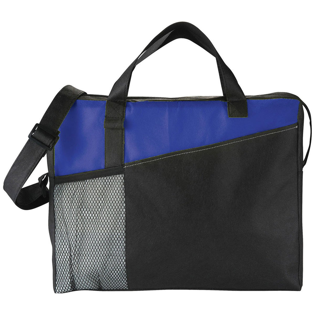 Bullet Royal Blue Full Time Non-Woven Briefcase