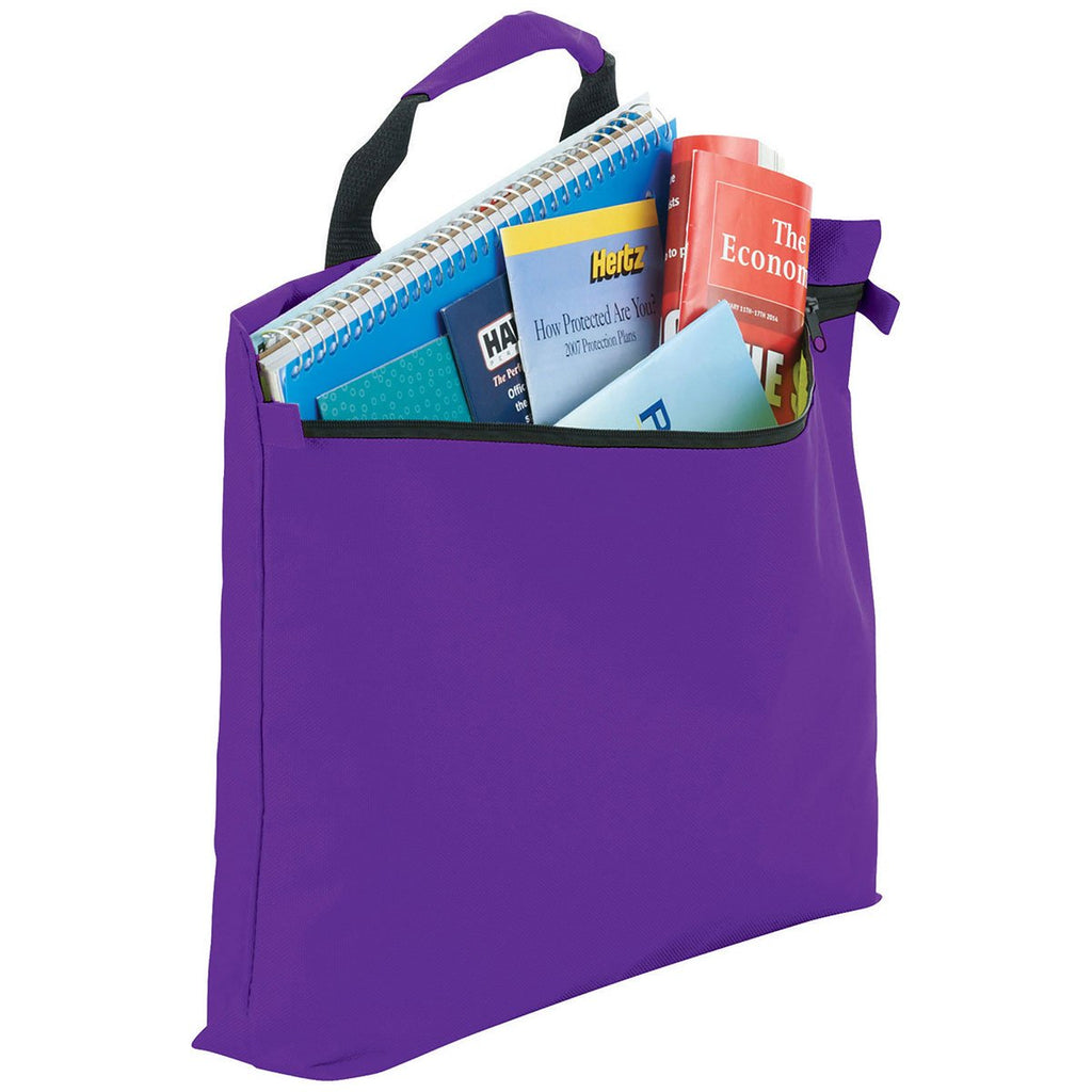 Bullet Purple Edge Document Briefcase