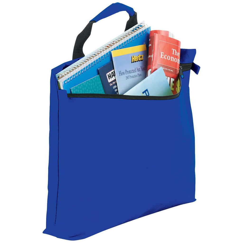 Bullet Royal Blue Edge Document Briefcase