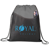 Bullet Grey Rivers Non-Woven Drawstring Bag