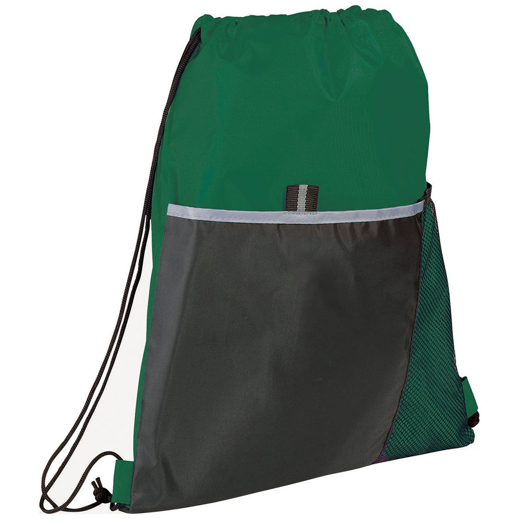 Bullet Green Free Throw Drawstring Bag