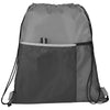 Bullet Grey Free Throw Drawstring Bag