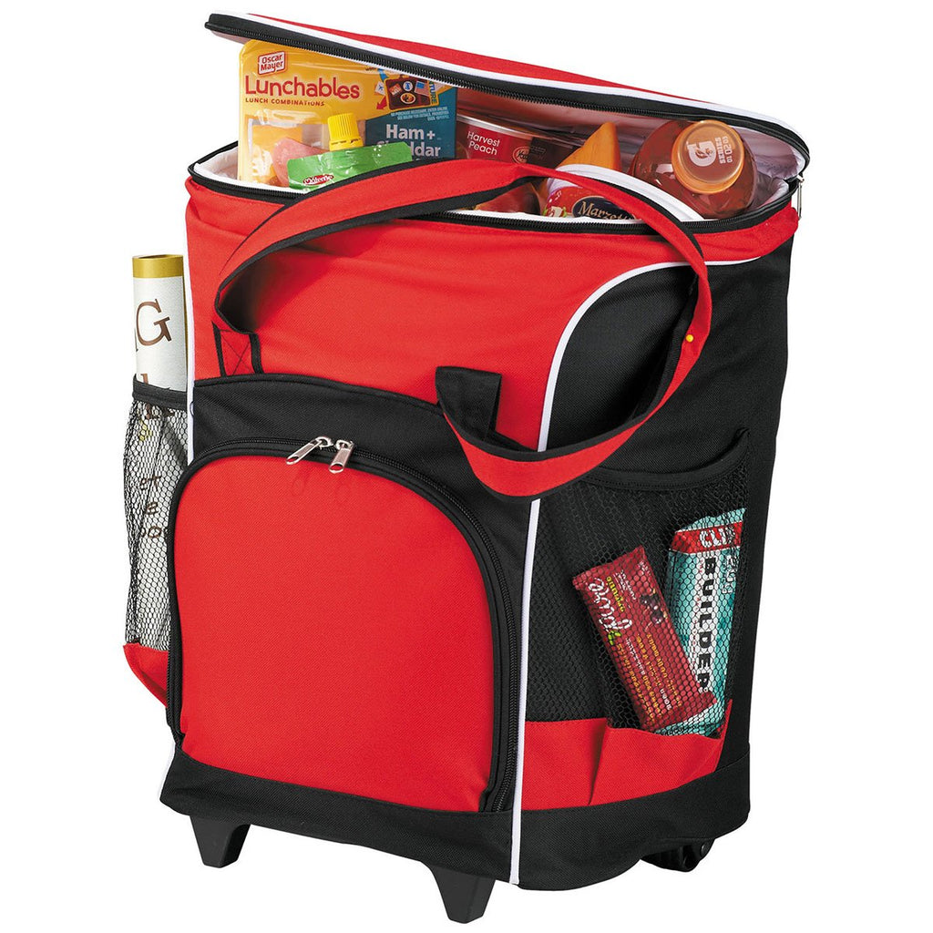 Bullet Red Rooney 48-Can Rolling Event Cooler