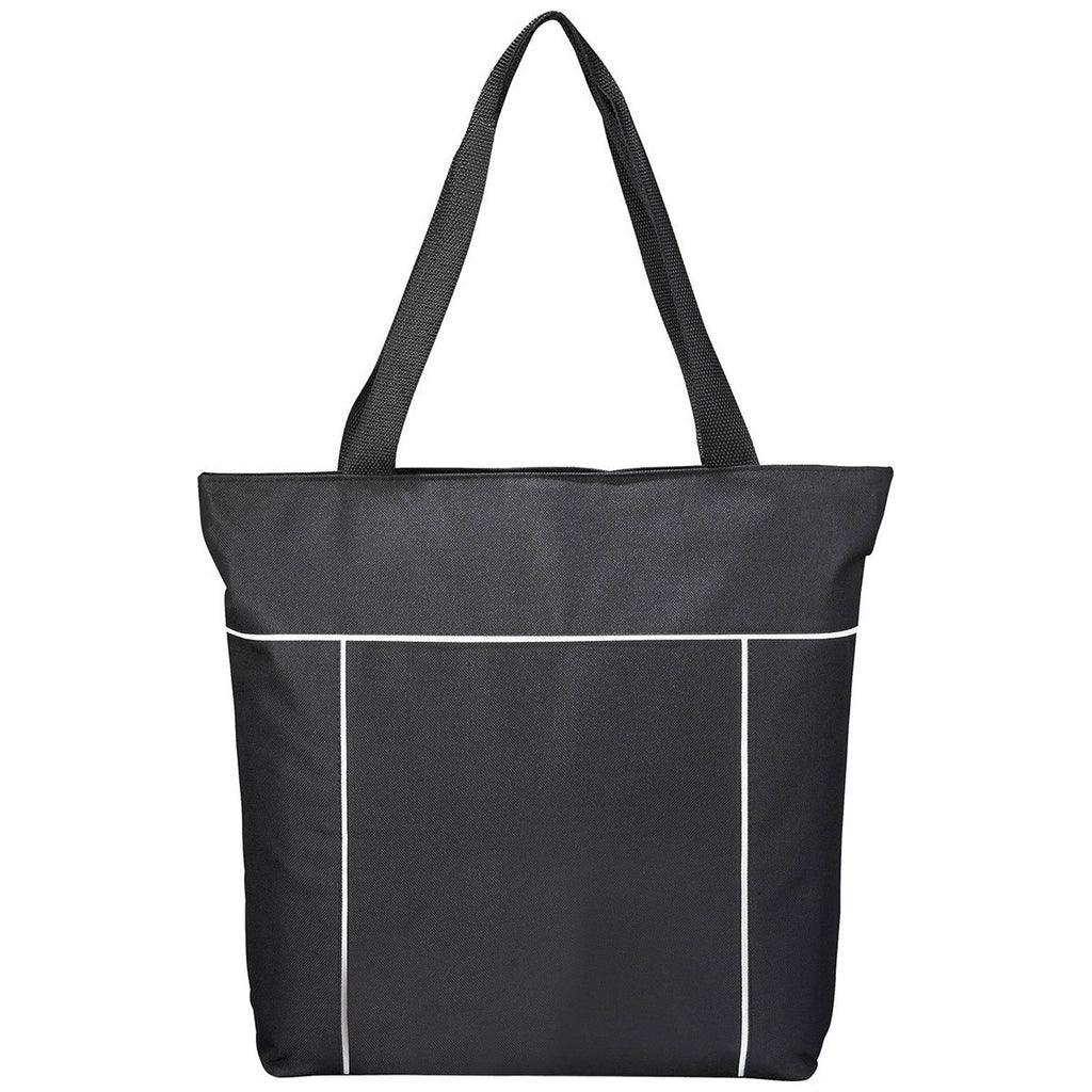 Bullet Black Broadway Zippered Convention Tote