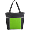 Bullet Lime Green Broadway Zippered Convention Tote