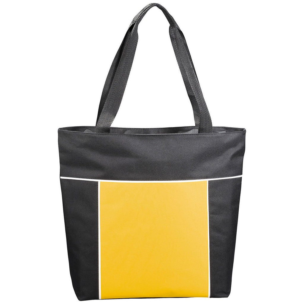 Bullet Yellow Broadway Zippered Convention Tote