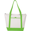 Bullet Lime Green Lighthouse 24-Can Non-Woven Boat Tote