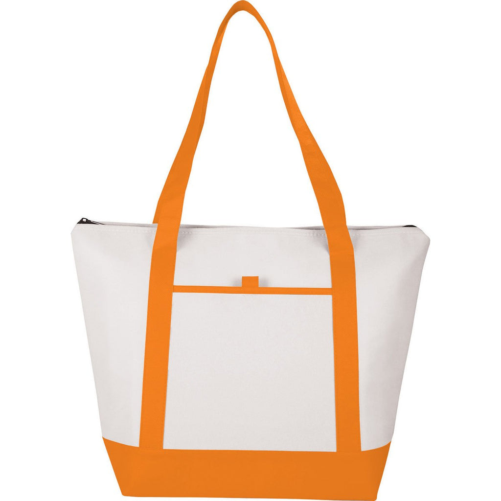 Bullet Orange Lighthouse 24-Can Non-Woven Boat Tote