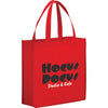 Bullet Red Main Street Non-Woven Shopper Tote