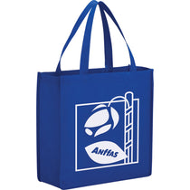 Bullet Royal Blue Main Street Non-Woven Shopper Tote