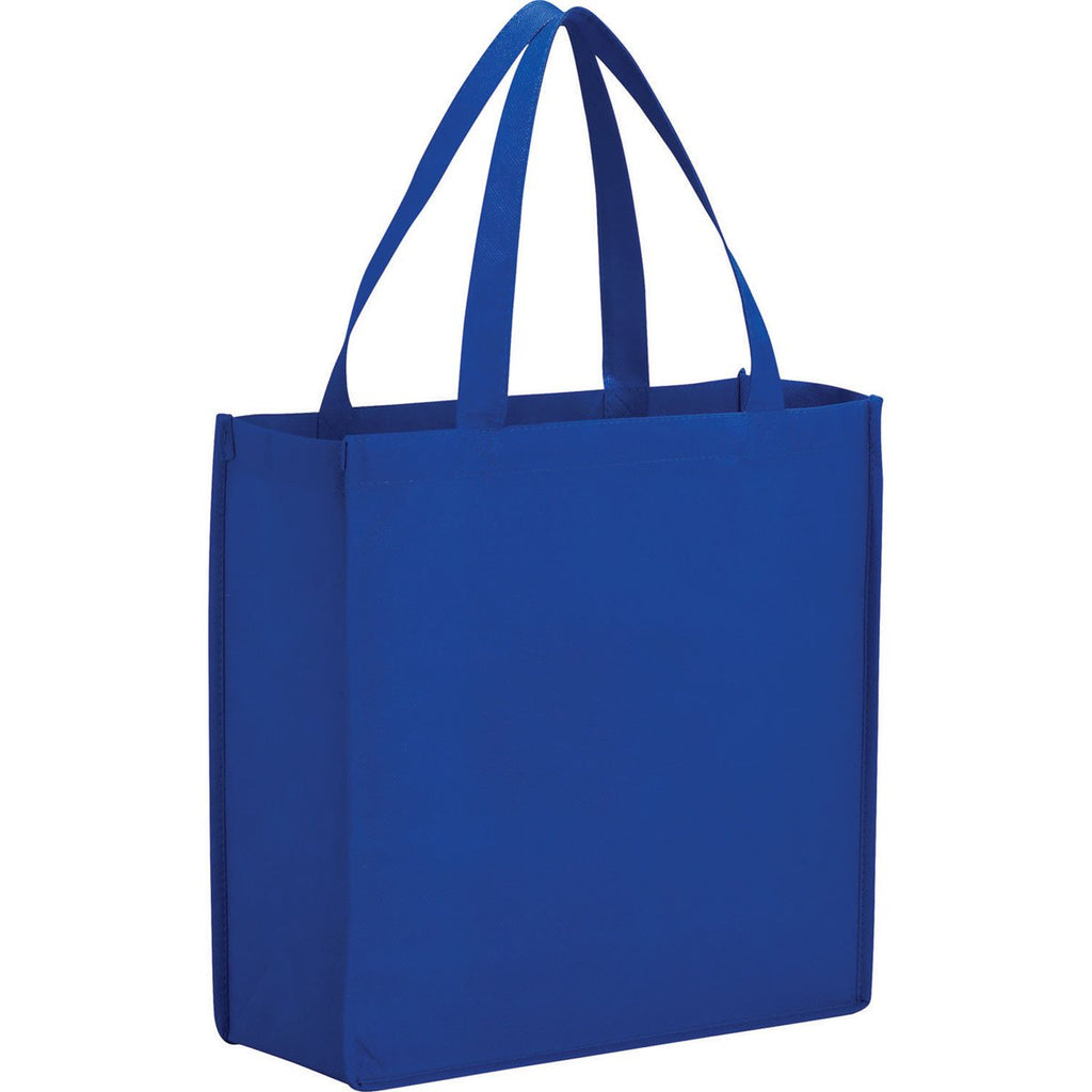 Bullet Royal Blue Main Street Non-Woven Shopper Tote