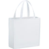 Bullet White Main Street Non-Woven Shopper Tote