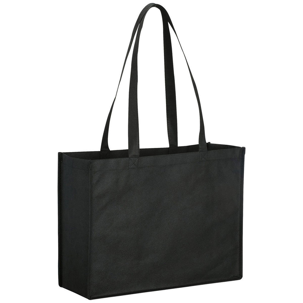 Bullet Black Evermore Non-Woven Shopper Tote